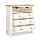 Commode Farrow Basket 2 tiroirs + 3 tiroirs