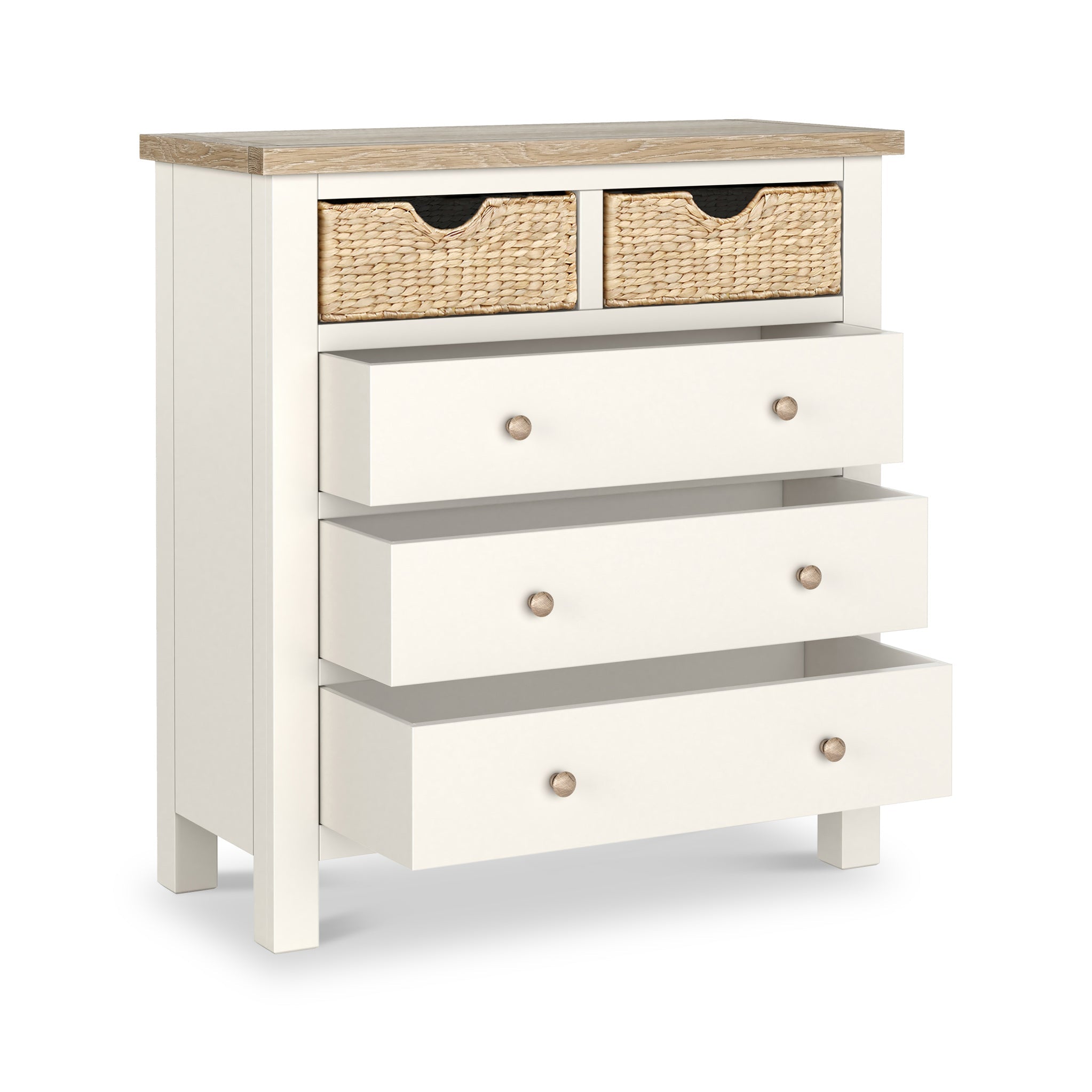 Commode Farrow Basket 2 tiroirs + 3 tiroirs