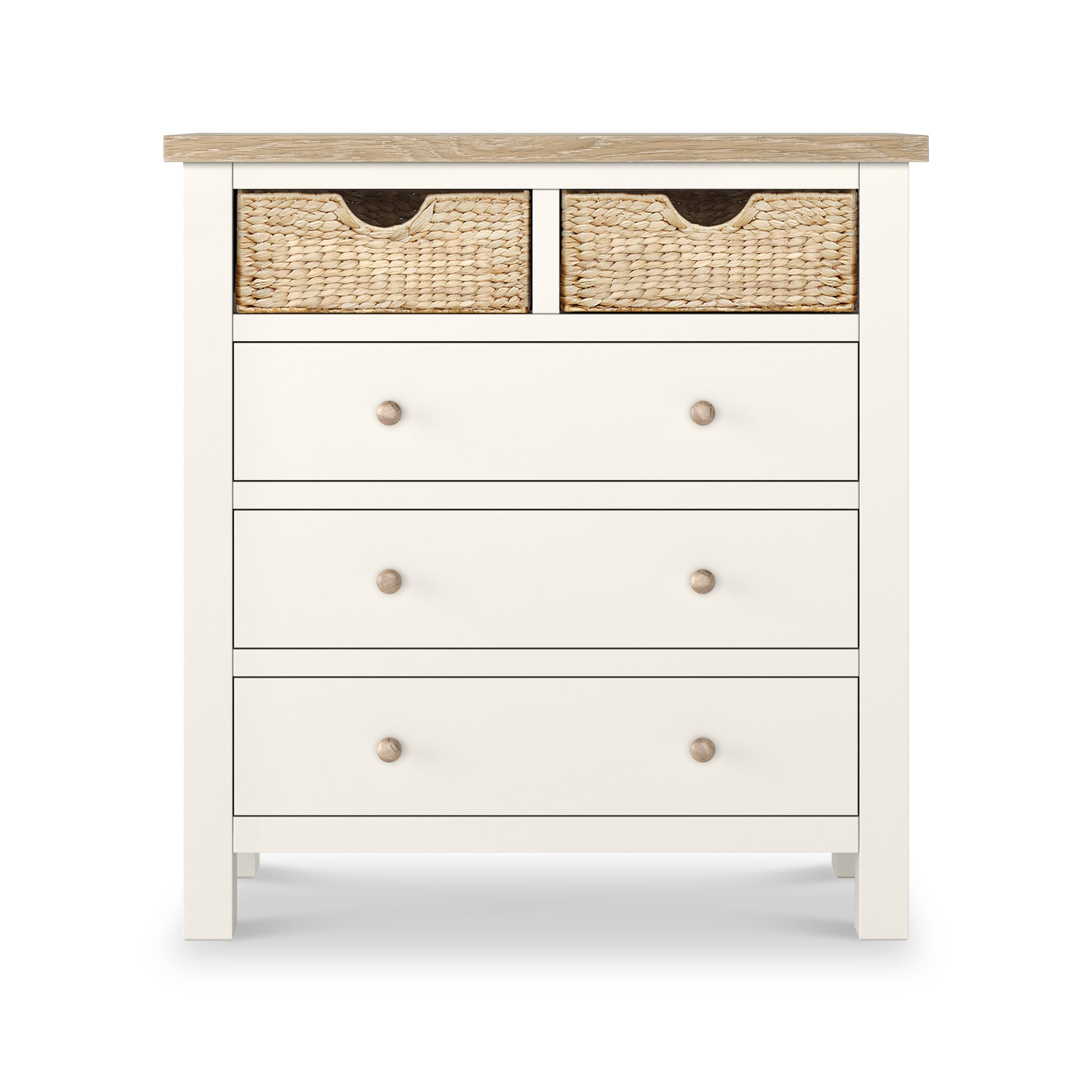 Commode Farrow Basket 2 tiroirs + 3 tiroirs