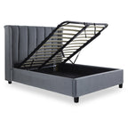 Cadre de lit coffre Mia Velvet