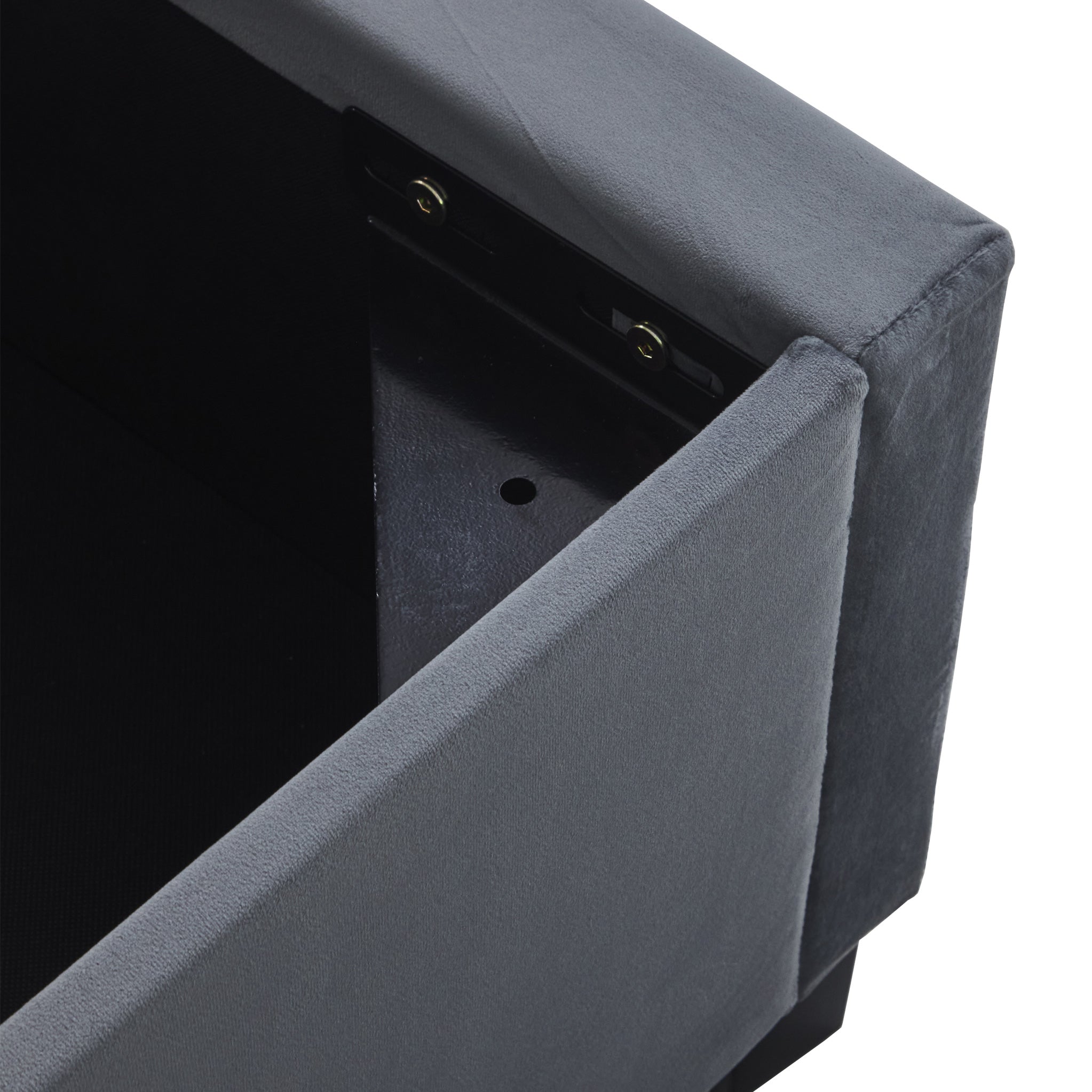 Cadre de lit coffre Mia Velvet