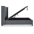 Cadre de lit coffre Mia Velvet