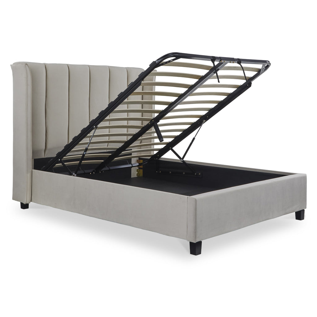 Cadre de lit coffre Mia Velvet