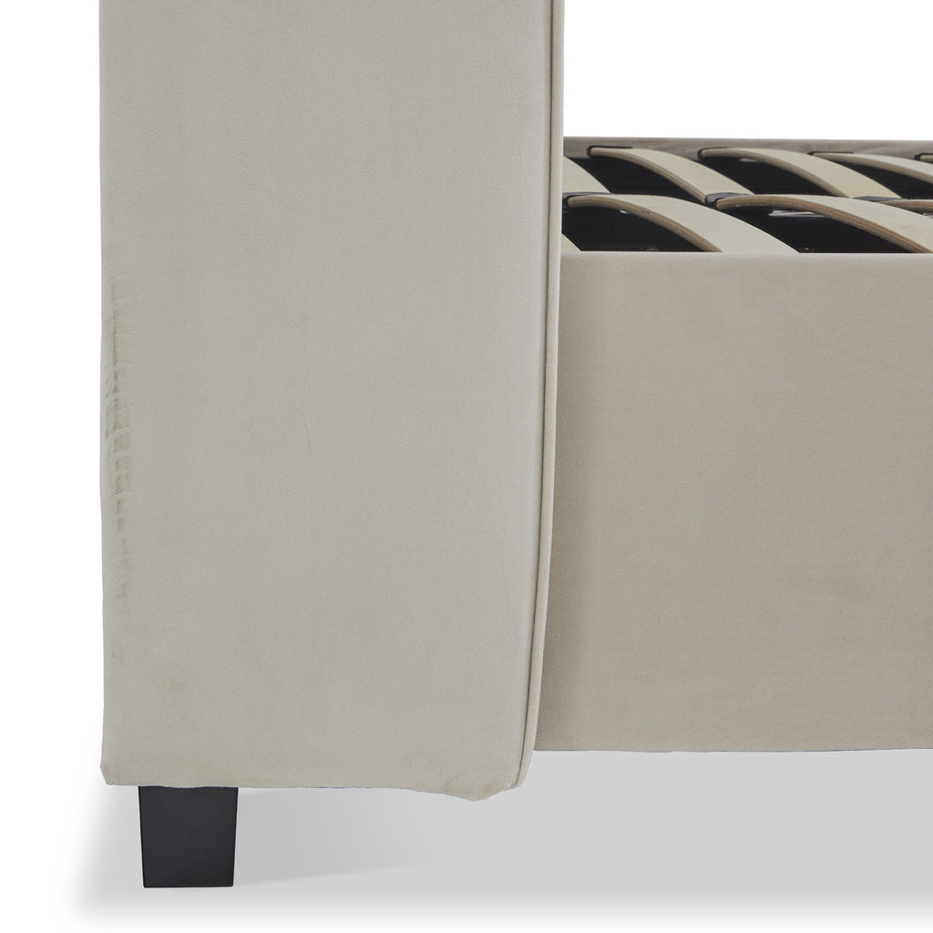 Cadre de lit coffre Mia Velvet