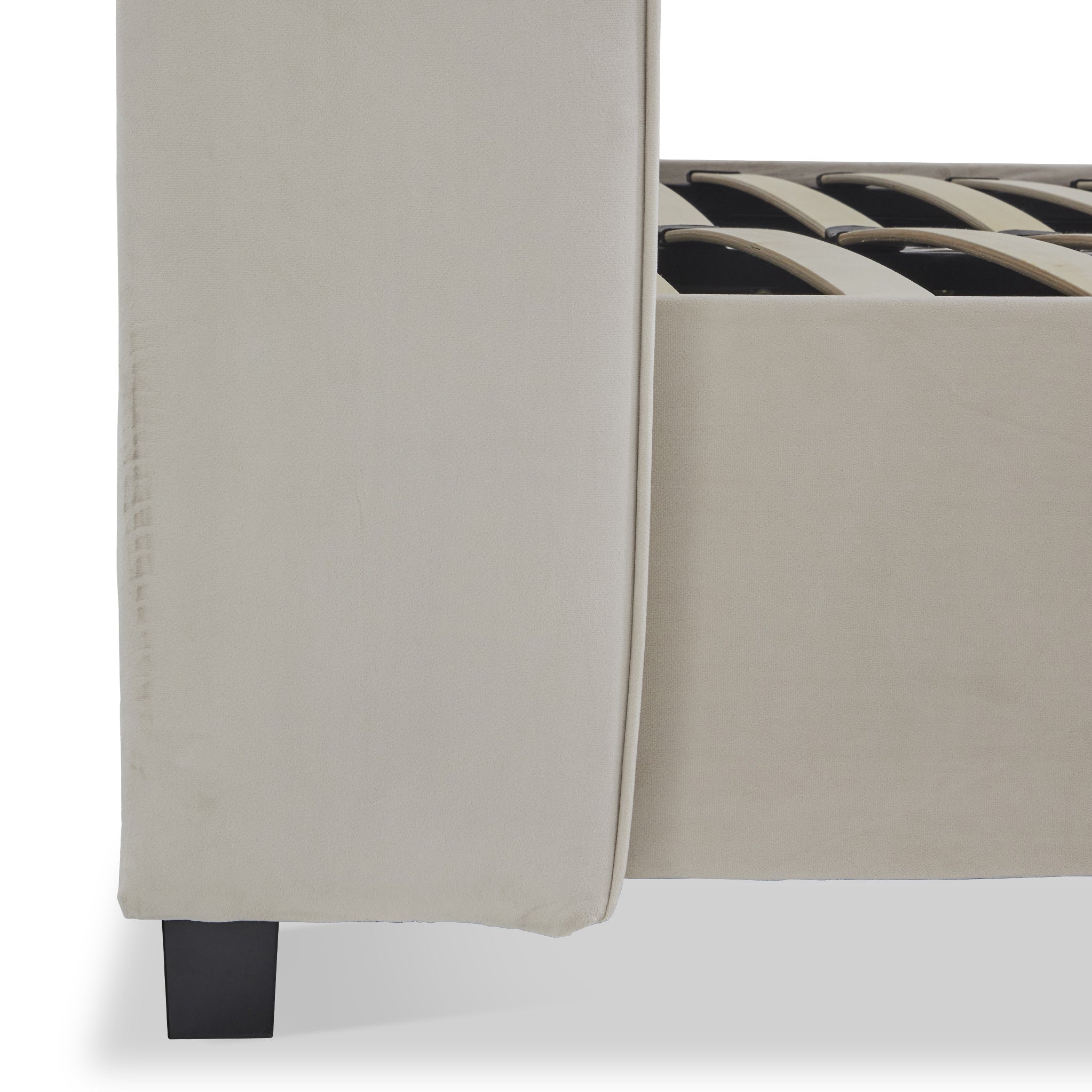 Cadre de lit coffre Mia Velvet