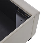 Cadre de lit coffre Mia Velvet