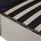 Cadre de lit coffre Mia Velvet