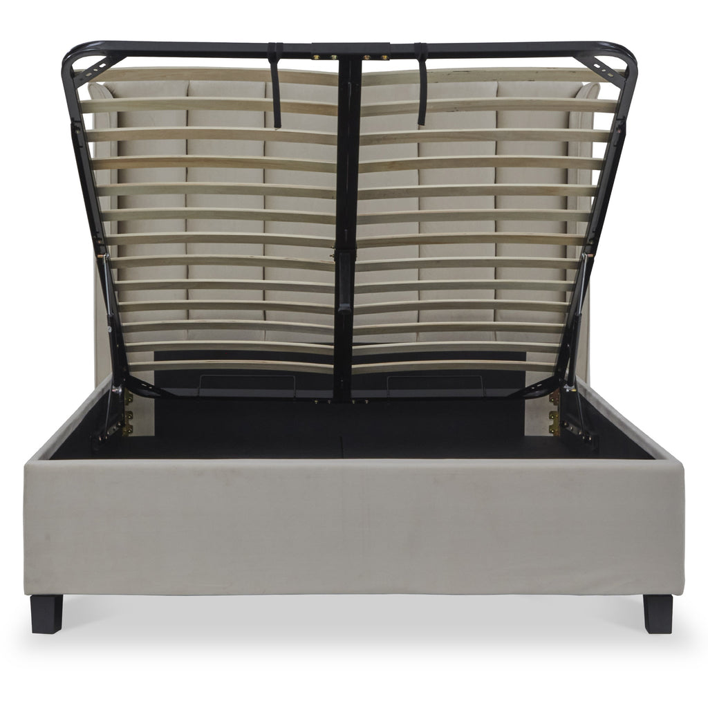 Cadre de lit coffre Mia Velvet