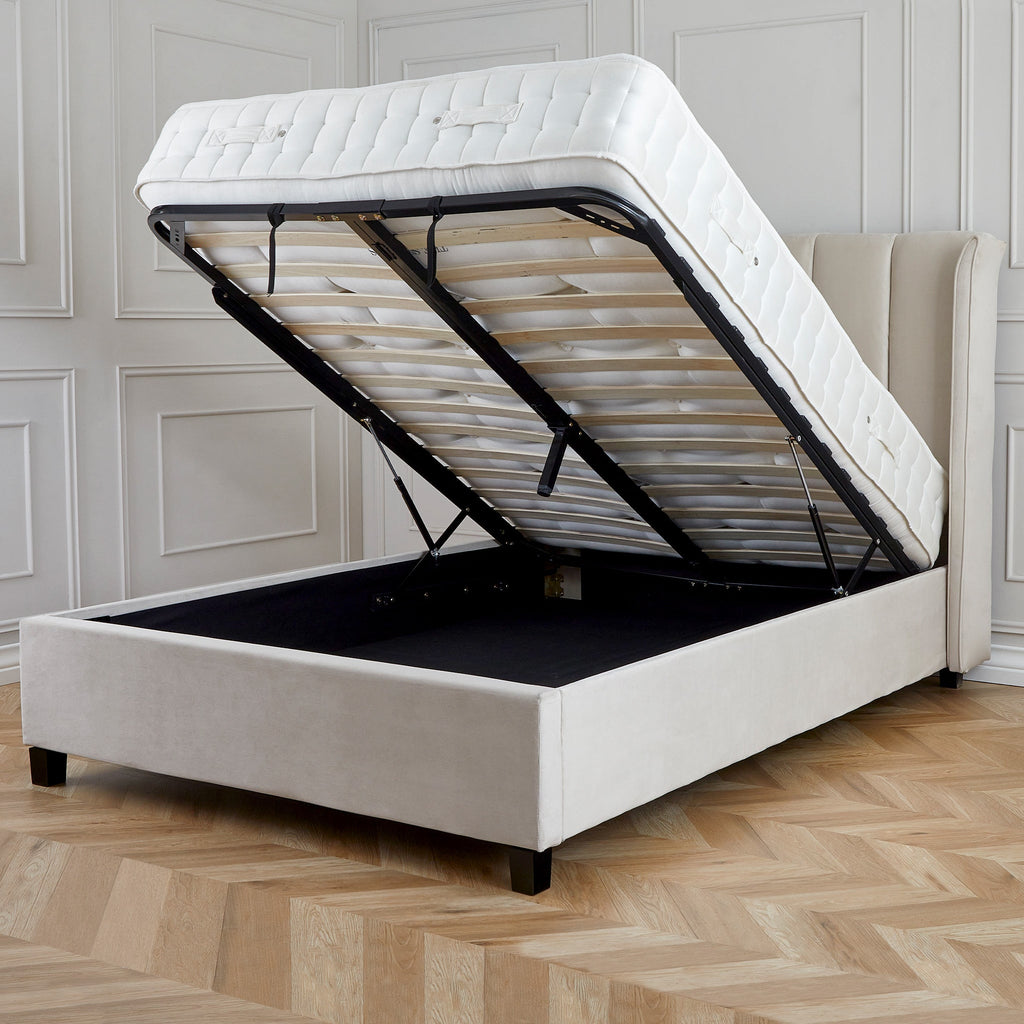 Cadre de lit coffre Mia Velvet