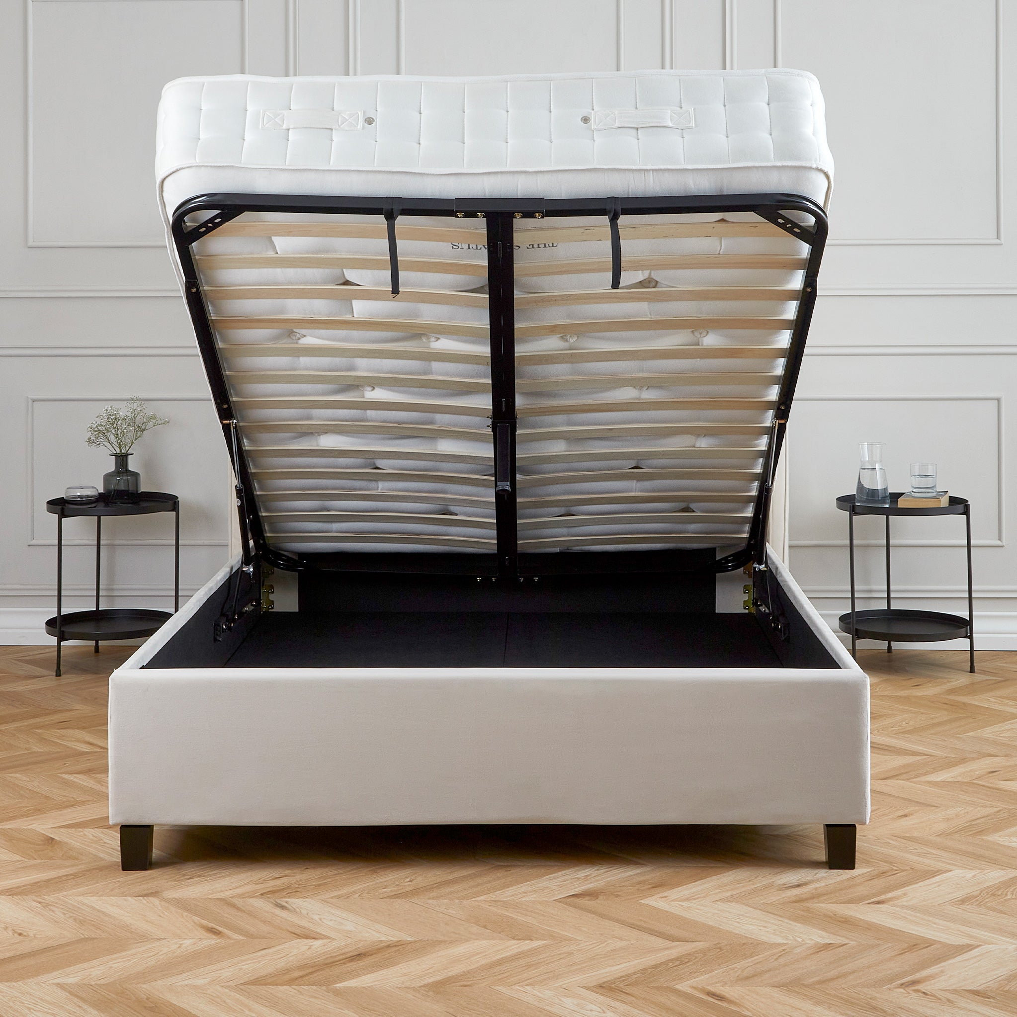 Cadre de lit coffre Mia Velvet