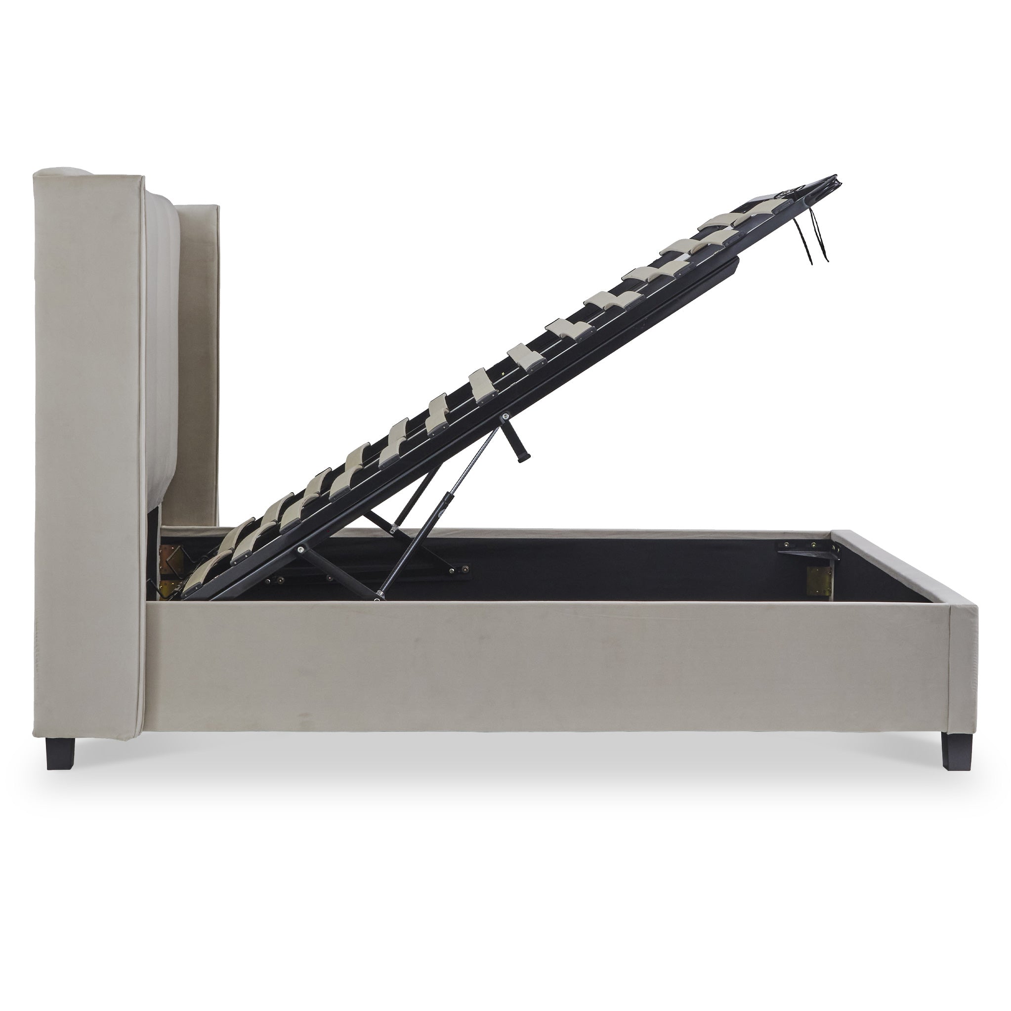 Cadre de lit coffre Mia Velvet