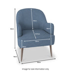 Fauteuil d'appoint Todd