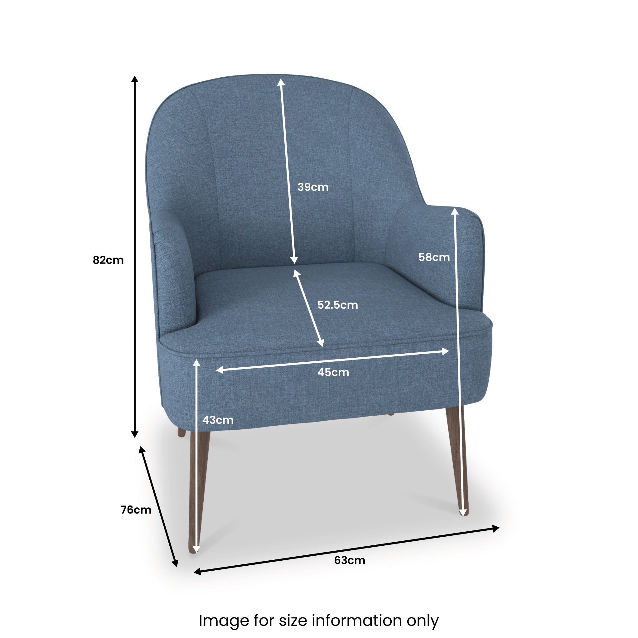 Fauteuil d'appoint Todd