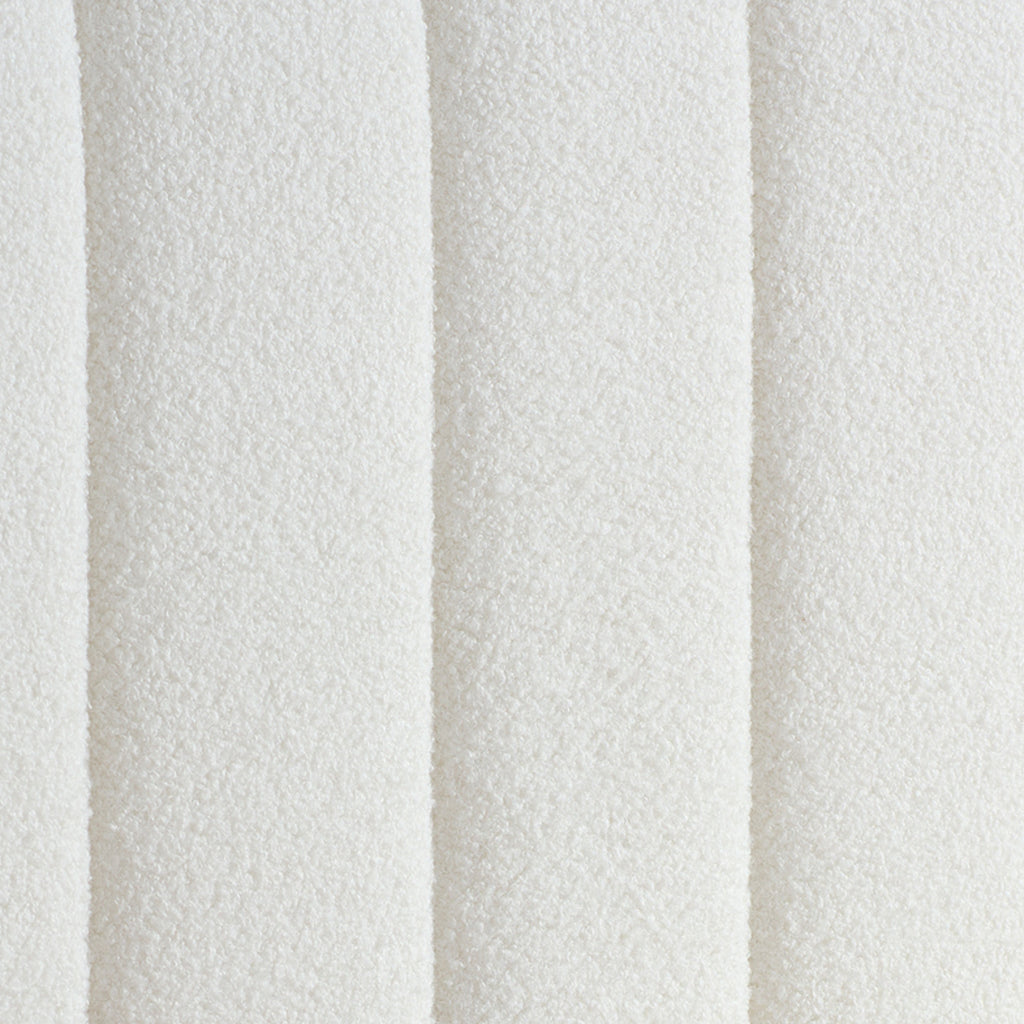 Cadre de lit Sara White Boucle