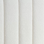 Cadre de lit Sara White Boucle