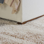 Cadre de lit Sara White Boucle