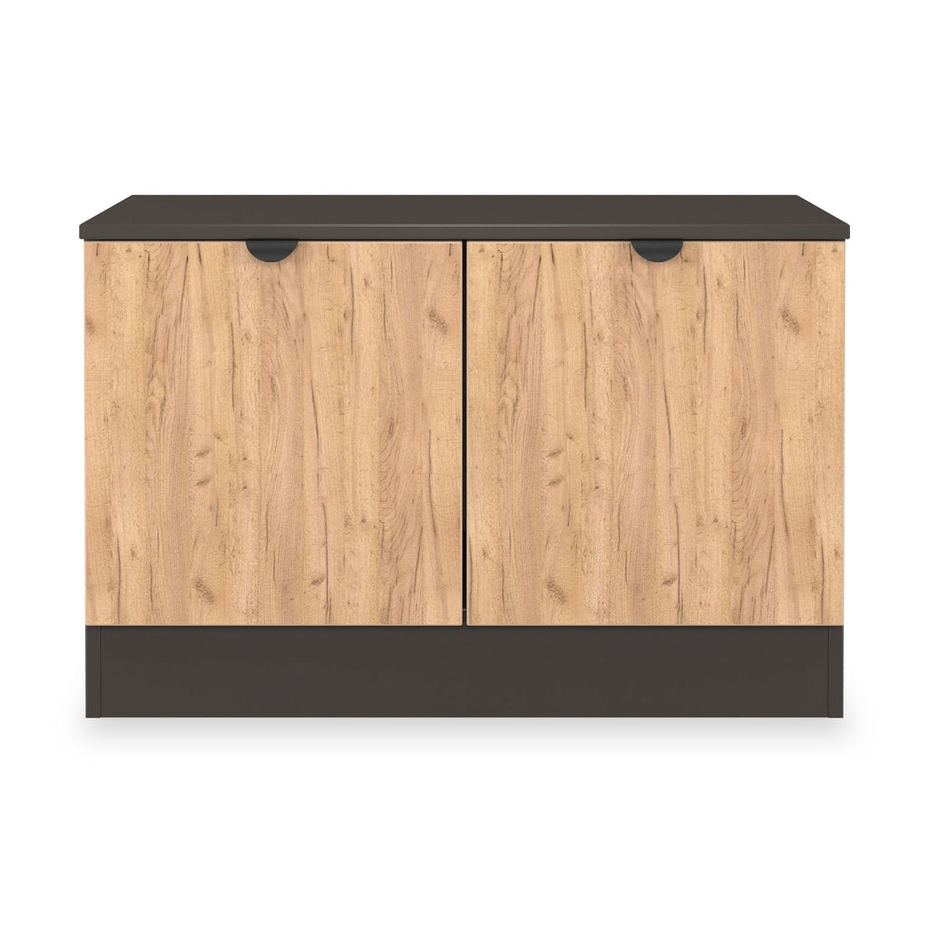 Meuble multimédia compact Huxley à 2 portes