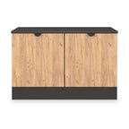 Meuble multimédia compact Huxley à 2 portes