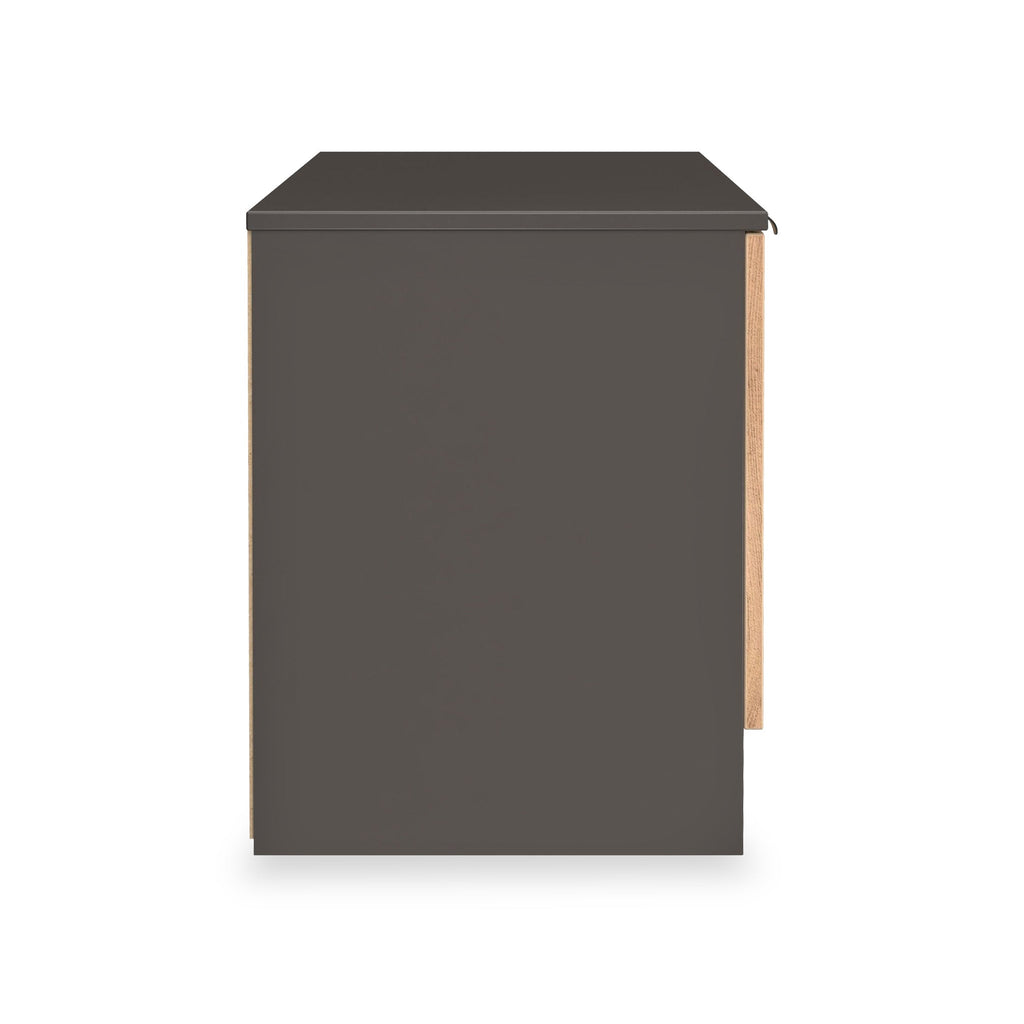 Meuble multimédia compact Huxley à 2 portes