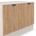 Meuble multimédia compact Huxley à 2 portes