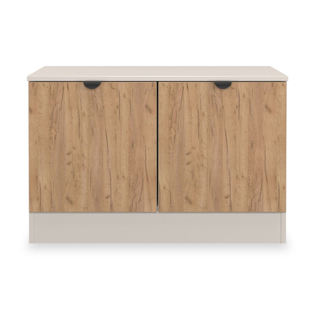 Meuble multimédia compact Huxley à 2 portes