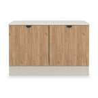 Meuble multimédia compact Huxley à 2 portes