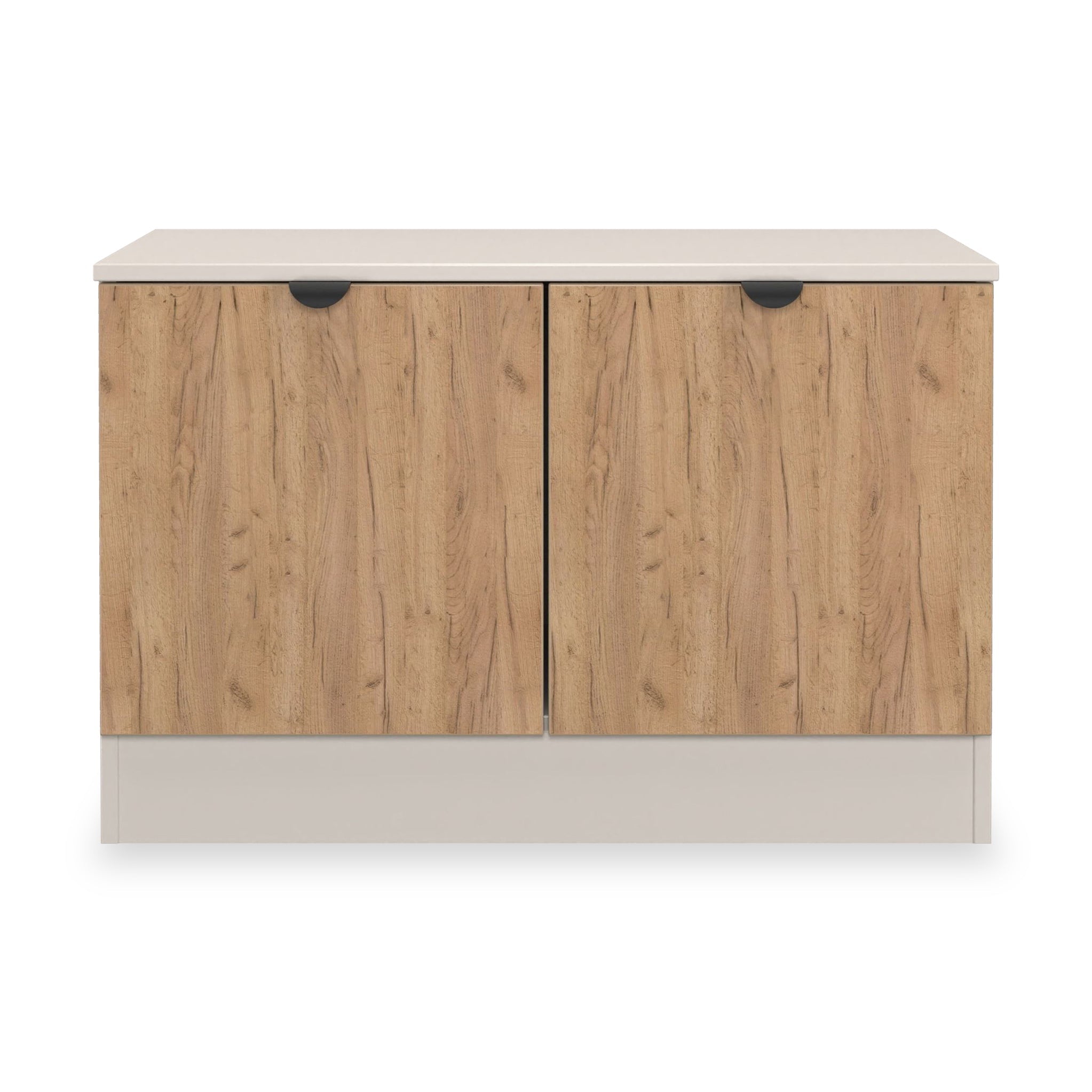 Meuble multimédia compact Huxley à 2 portes