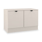 Meuble multimédia compact Huxley à 2 portes