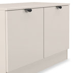 Meuble multimédia compact Huxley à 2 portes