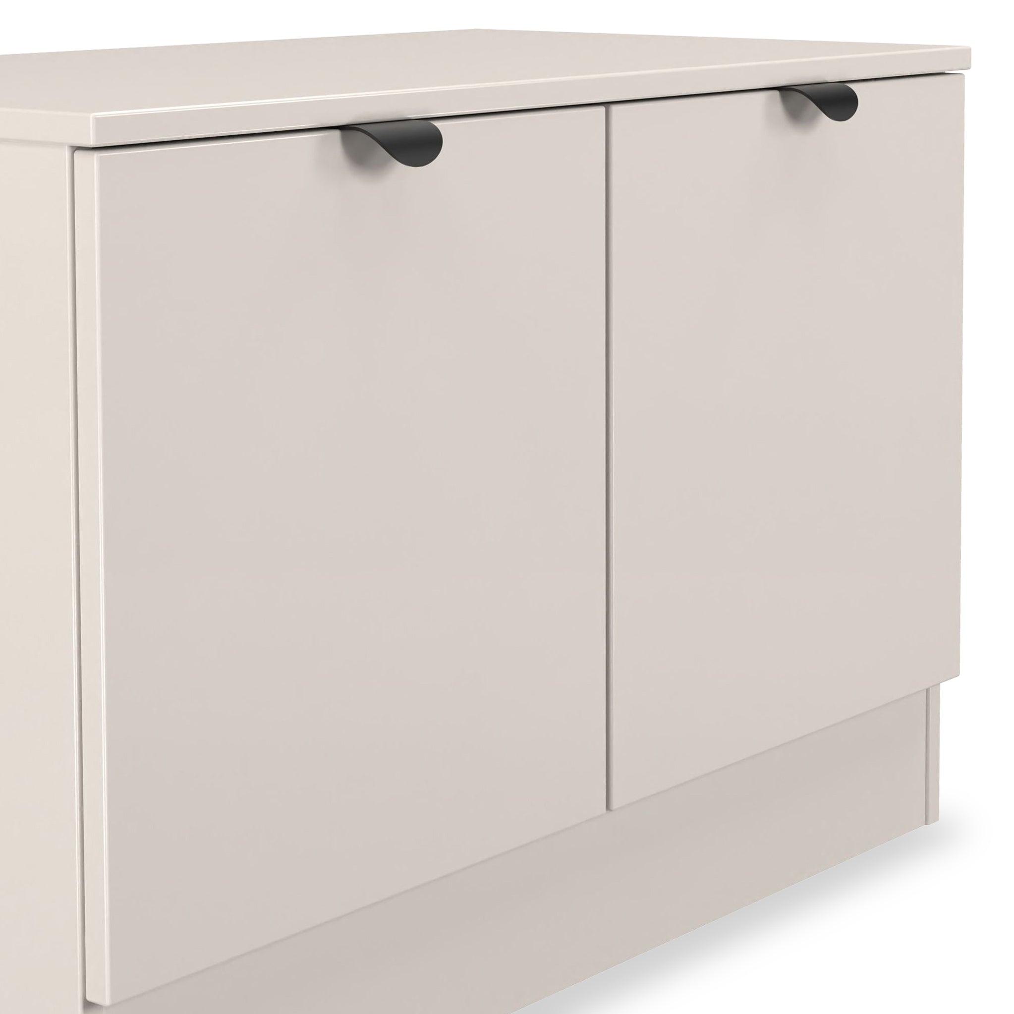 Meuble multimédia compact Huxley à 2 portes