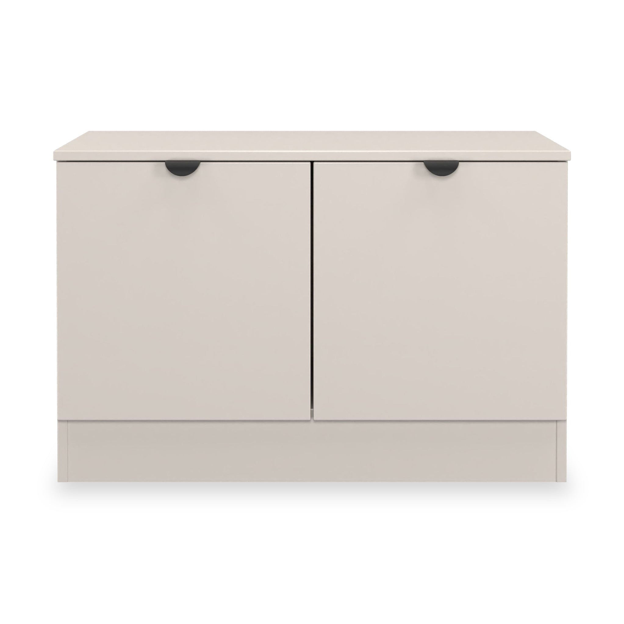 Meuble multimédia compact Huxley à 2 portes