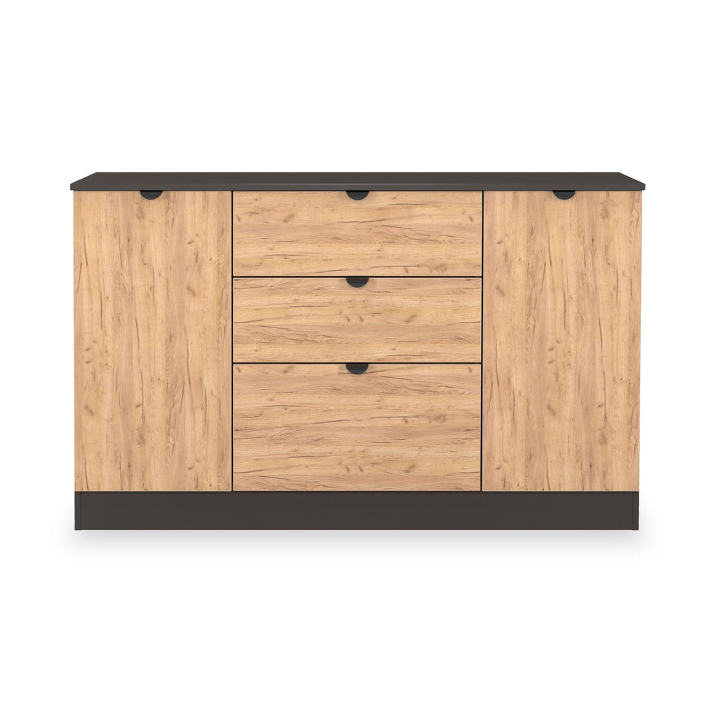 Buffet Huxley à 2 portes et 3 tiroirs