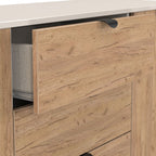 Buffet Huxley à 2 portes et 3 tiroirs