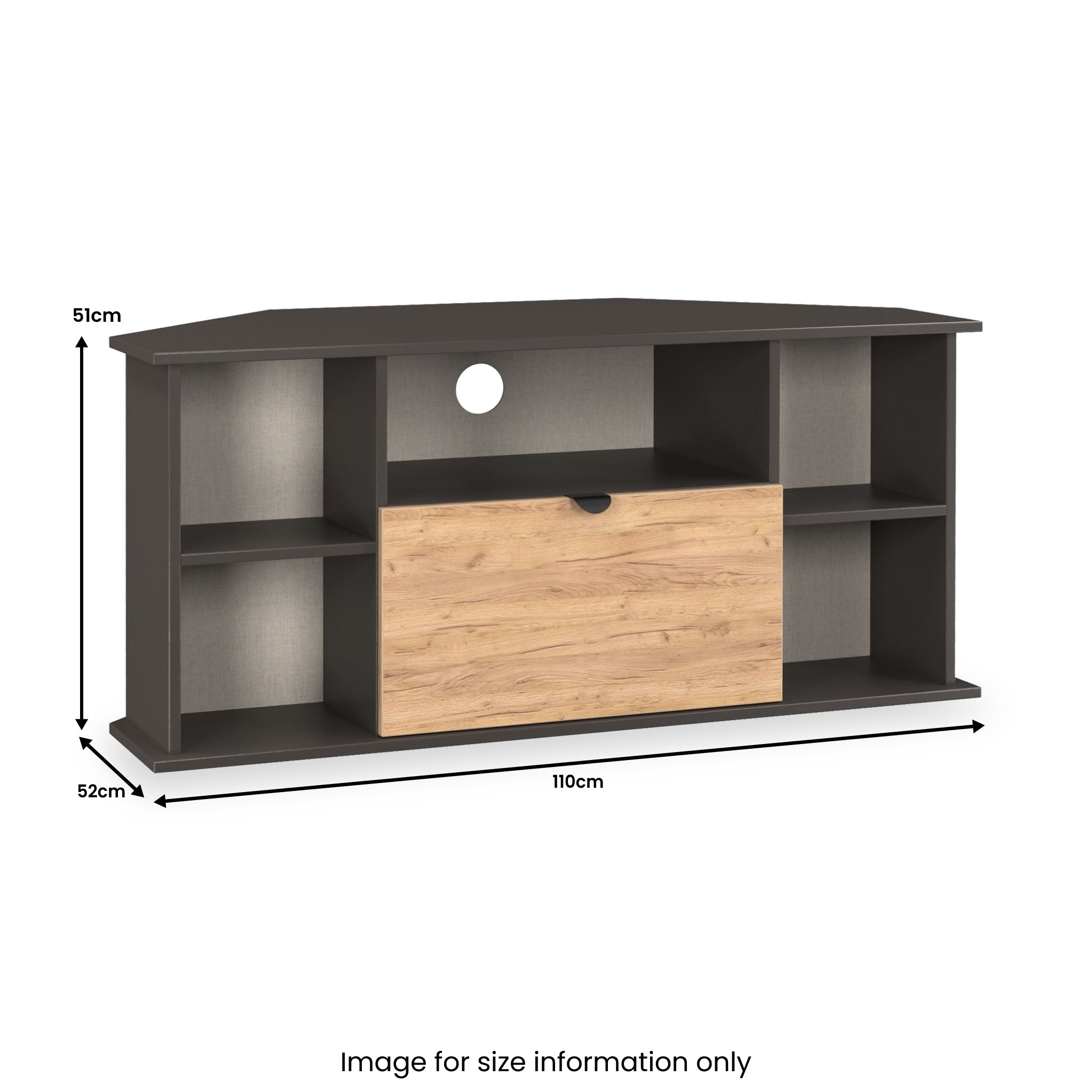 Meuble TV d'angle Huxley
