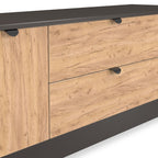 Meuble TV Huxley à 2 portes et 2 tiroirs