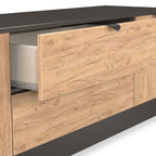 Meuble TV Huxley à 2 portes et 2 tiroirs