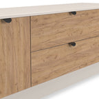 Meuble TV Huxley à 2 portes et 2 tiroirs