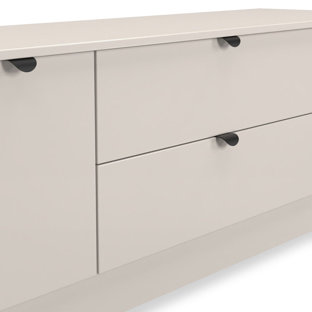 Meuble TV Huxley à 2 portes et 2 tiroirs