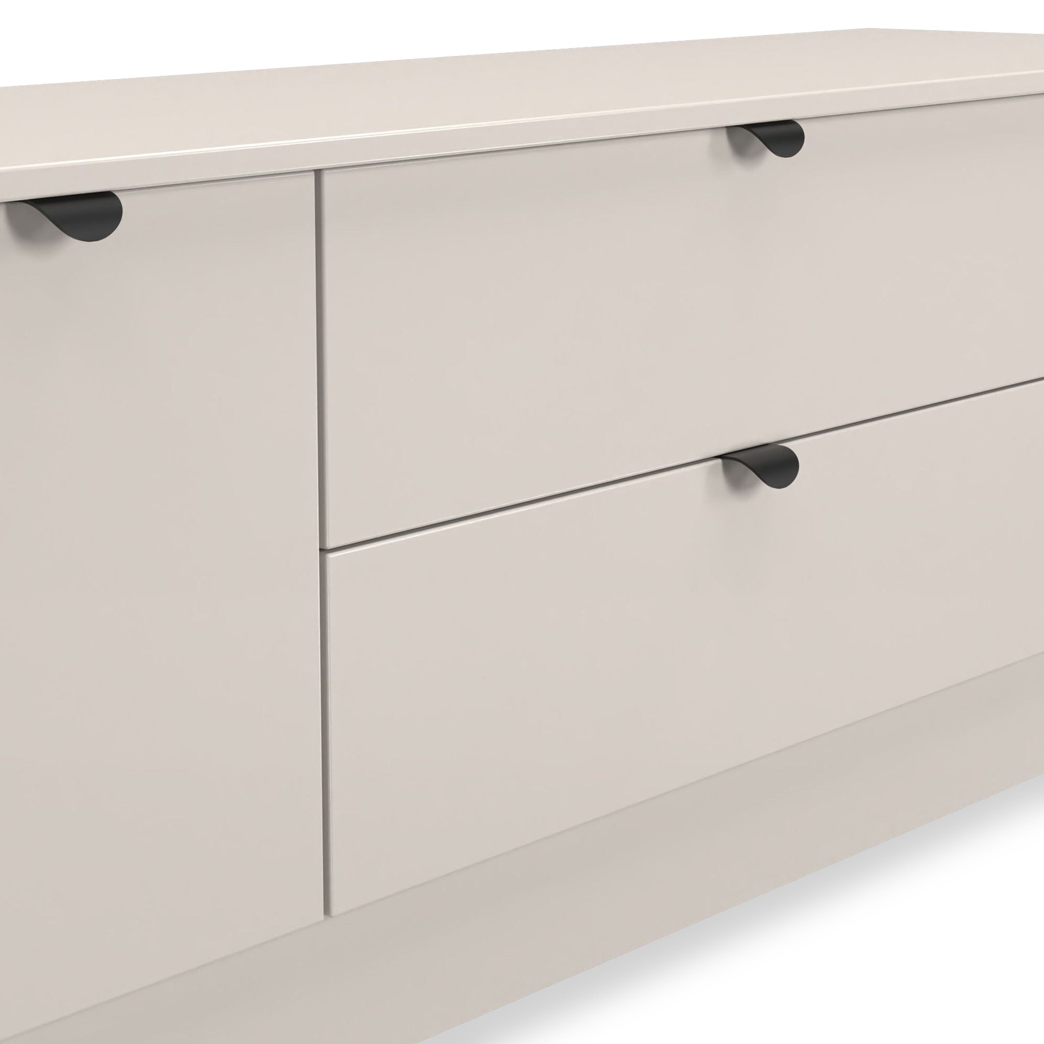 Meuble TV Huxley à 2 portes et 2 tiroirs