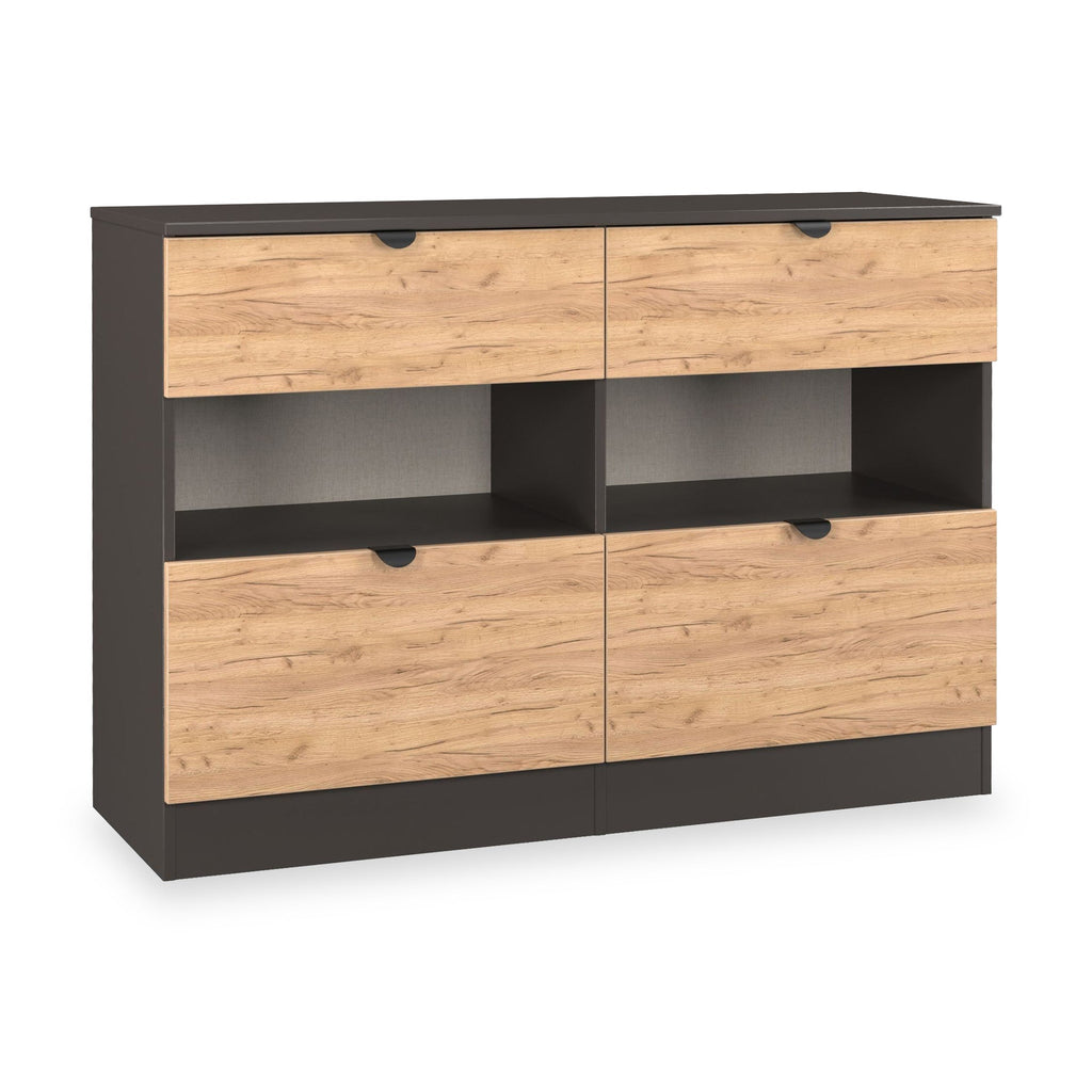 Commode Huxley à 4 tiroirs mi-haute