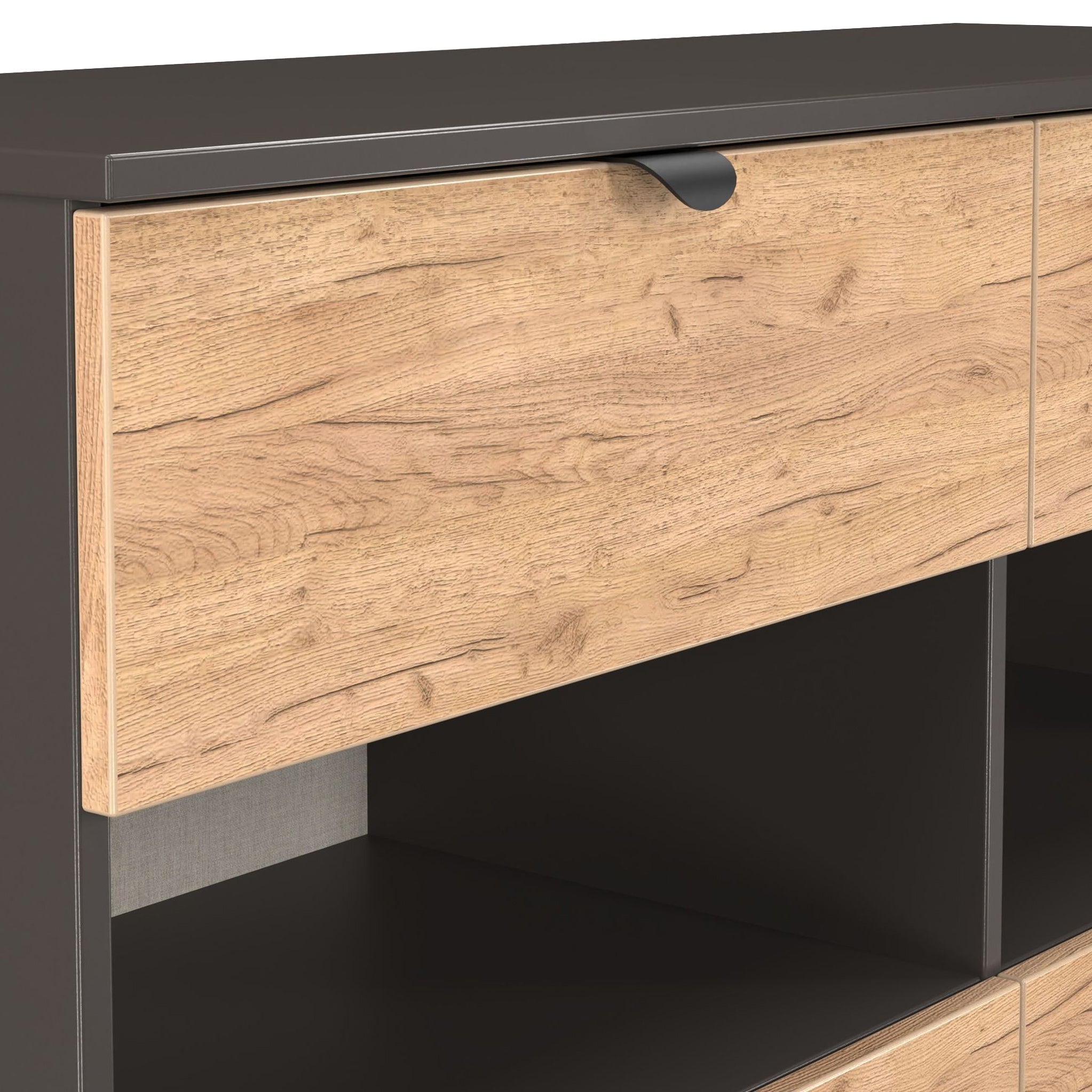 Commode Huxley à 4 tiroirs mi-haute