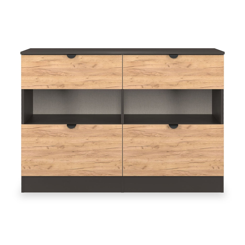 Commode Huxley à 4 tiroirs mi-haute