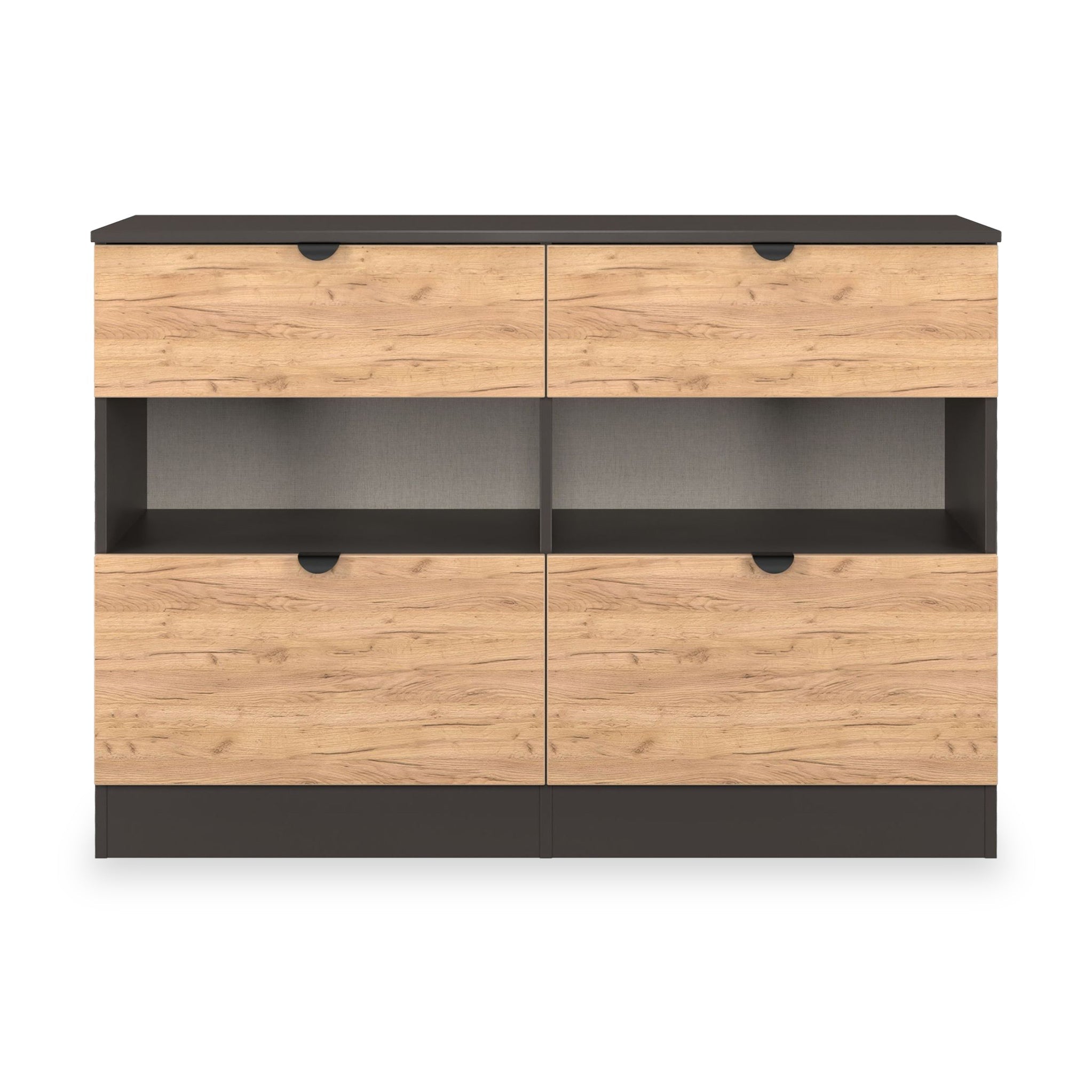 Commode Huxley à 4 tiroirs mi-haute