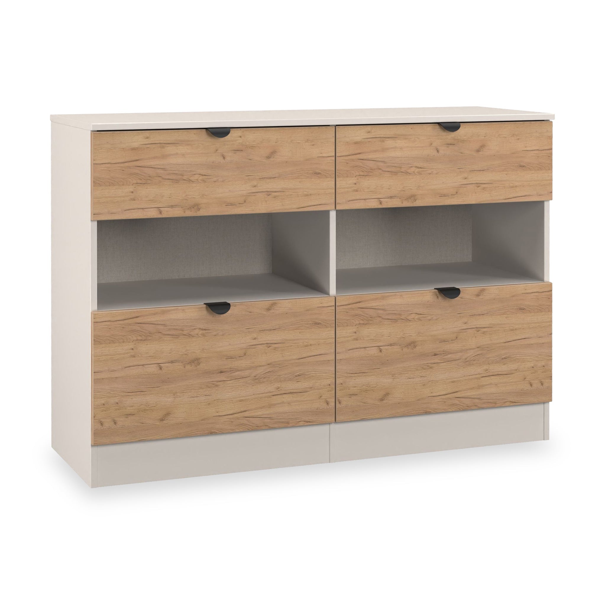 Commode Huxley à 4 tiroirs mi-haute