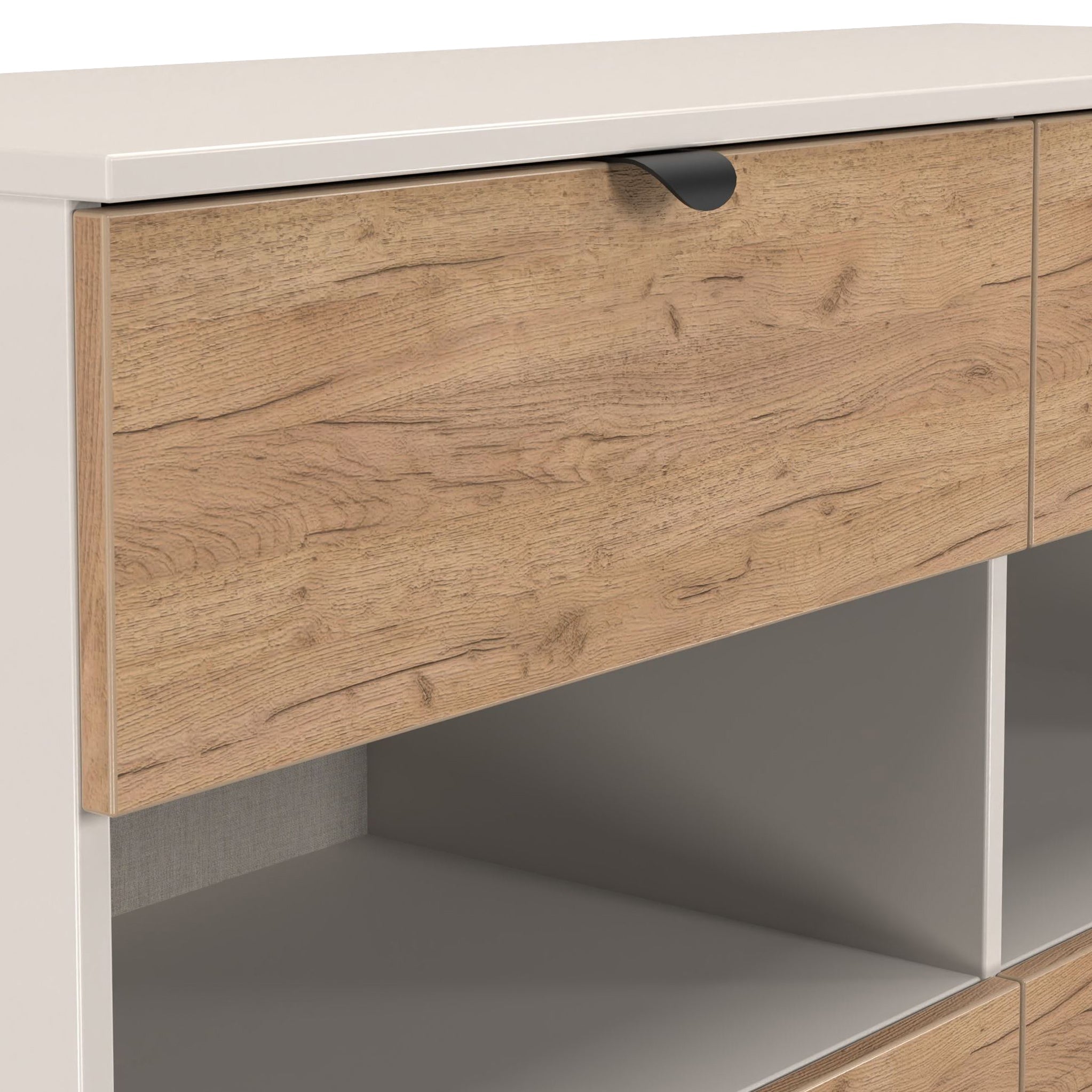 Commode Huxley à 4 tiroirs mi-haute