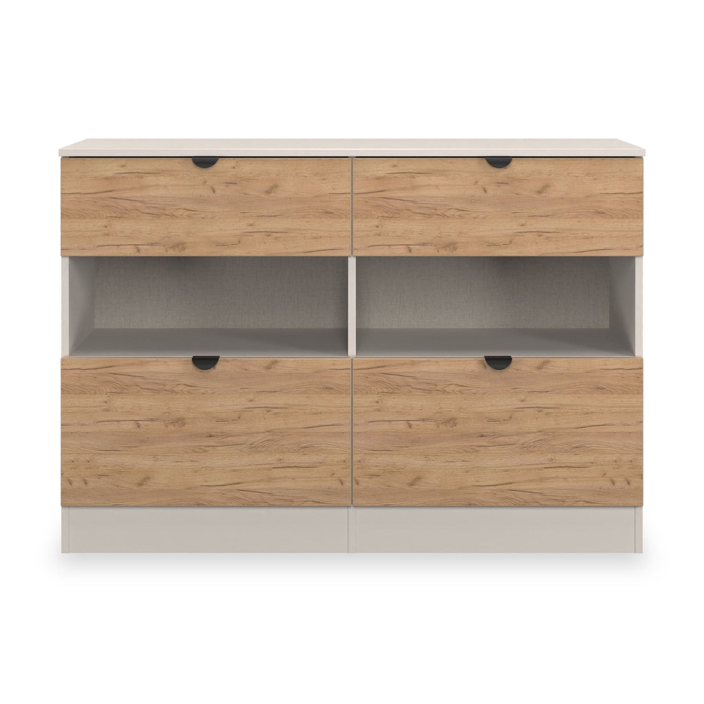 Commode Huxley à 4 tiroirs mi-haute