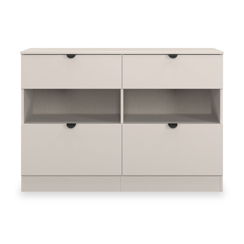 Commode Huxley à 4 tiroirs mi-haute