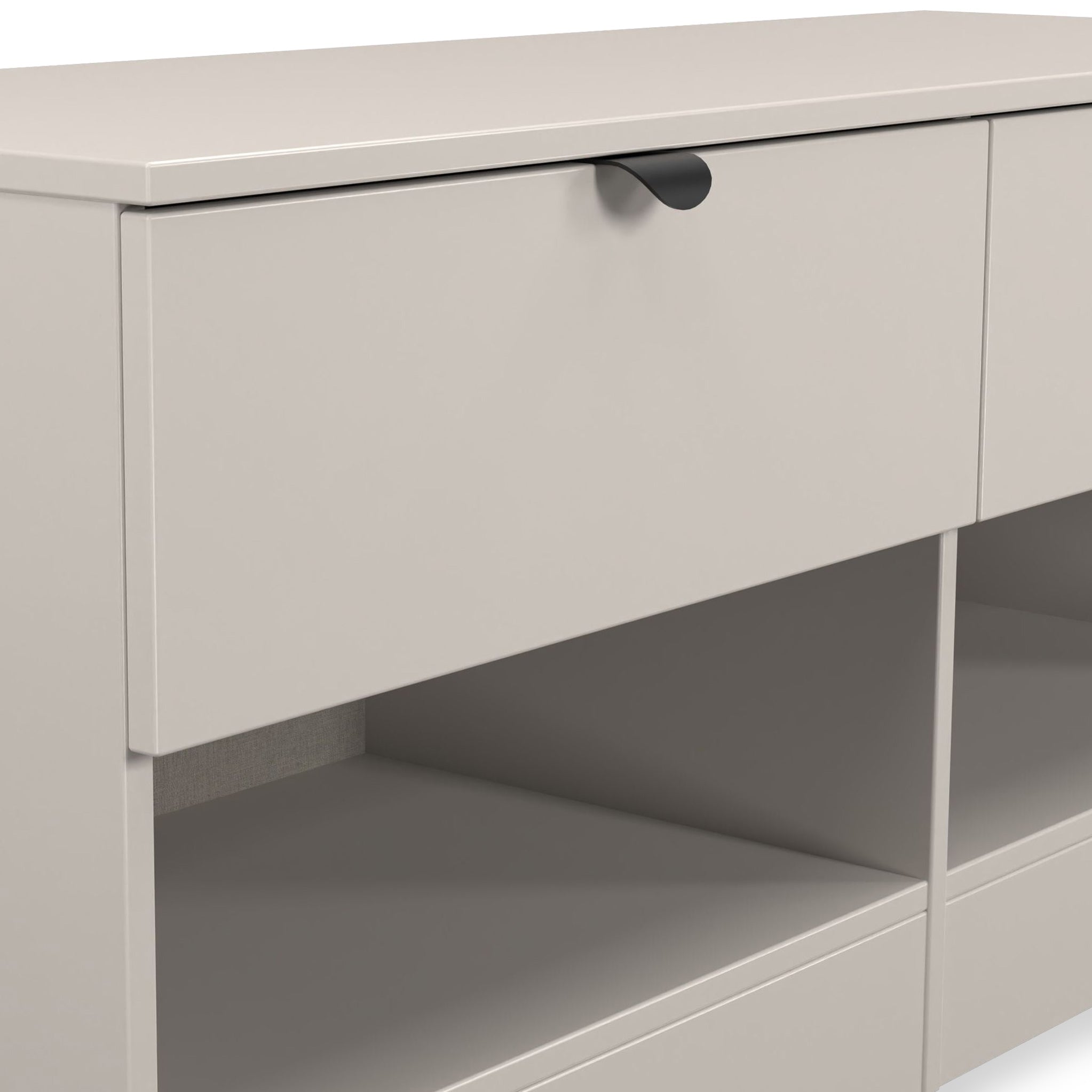 Meuble de rangement bas Huxley à 2 tiroirs