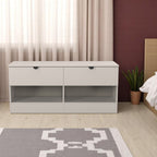 Meuble de rangement bas Huxley à 2 tiroirs