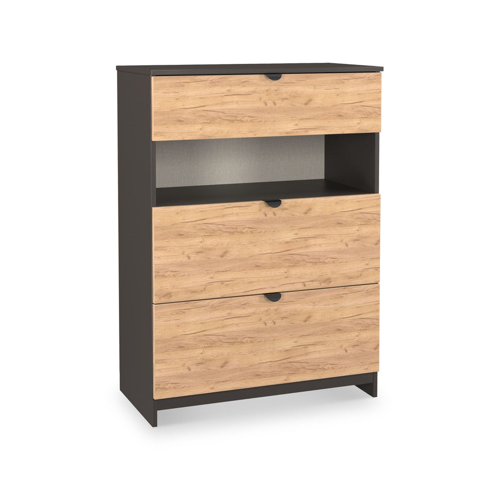 Commode profonde à 3 tiroirs Huxley